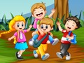 Игра Училищен Маджонг Делукс  онлайн