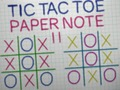 Игра Бележка от книга Tic Tac Toe II  онлайн