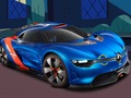 Игра Френски автомобили мозайката  онлайн