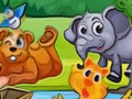 Игра Животни Пъзел Детски игри  онлайн