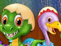 Игра Книга за оцветяване на динозаври  онлайн