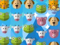 Игра Мач 3 на Кралство на животните  онлайн