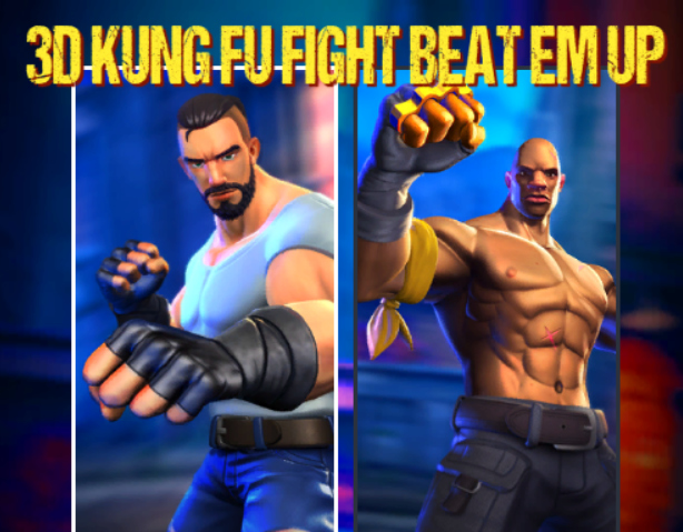 Игра 3d Кунг-фу борба бий Em Up  онлайн