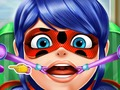 Игра Калинка: Докторът лекува гърлото  онлайн