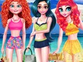 Игра Плажни дрехи на Besties  онлайн