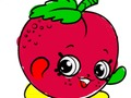 Игра Обратно към училище: Apple Coloring Book  онлайн