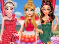 Игра Фестивал на балоните на принцесите  онлайн