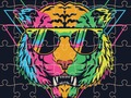 Игра Ретро животински мозайката  онлайн