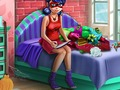 Игра Пунктирано момиче: стая в гимназията  онлайн