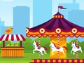 Игра Увеселителен парк Скрити звезди  онлайн