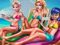 Игра Кукла плажен бронзов подготовка онлайн