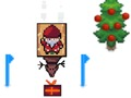 Игра Pixel Santa Run онлайн