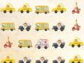 Игра Анимационни животни в колите мач 3  онлайн