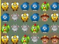 Игра Смешни животни мач 3  онлайн