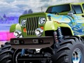 Игра Сърфиране на плажа Monster Truck  онлайн