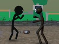 Игра Stickman Ultimate Street Fighter 3D онлайн
