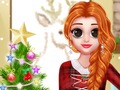Игра Принцеса готова за Коледа  онлайн
