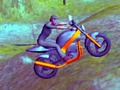 Игра Планински мотоциклетист  онлайн