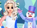 Игра Принцес зимен стил  онлайн