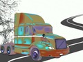 Игра Оцветяване на Volvo Trucks  онлайн
