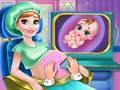 Игра Ледена принцеса за бременни  онлайн