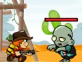 Игра Каубой срещу зомбита  онлайн