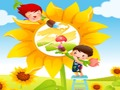 Игра Сладки малки детски мозайки  онлайн