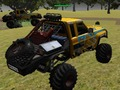 Игра Offroad Monster Truck Forest Championship онлайн