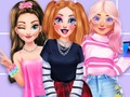 Игра Трансформация на E-Girls  онлайн