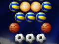 Игра Златният футбол на Bubble Shooter  онлайн