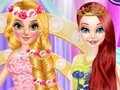 Игра Абитуриентски бал с дълга коса  онлайн