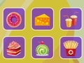 Игра Вкусна връзка с храни  онлайн
