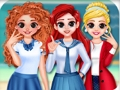 Игра Най-добри приятели: Princess Back to School  онлайн