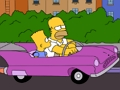 Игра Автомобилна мозайка Simpsons  онлайн