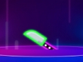 Игра Flippy Knife Neon онлайн