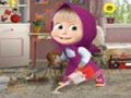 Игра Игра за почистване на Маша и мечката  онлайн
