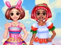 Игра BFF Foodie Cosplay онлайн