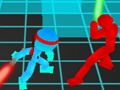 Игра Неонови воини на Stickman: Борба с мечове  онлайн
