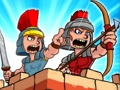 Игра Защита на кулата на Империя Rush Rome Wars  онлайн