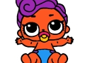 Игра Лесно детско оцветяване Lol  онлайн