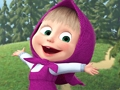 Игра Един ден с маша и мечока  онлайн