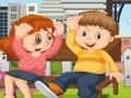 Игра Разлики в обществения парк  онлайн