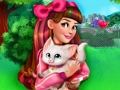 Игра Виктория осиновява коте  онлайн