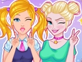 Игра Одри и Елиза Инста Photo Booth  онлайн