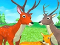 Игра Симулатор на елени: семейство на животни 3D онлайн