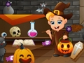 Игра Хелоуин Игри със скрити предмети Къща с духове  онлайн