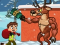 Игра Бен 10: Коледно бягане  онлайн