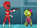 Игра Power Rangers Zombie Shooter онлайн