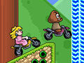 Игра Mario Minicross Challenge  онлайн