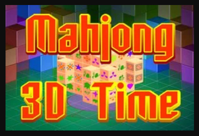 Игра 3D време на маджонг  онлайн